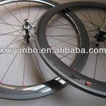 3k glossy 50mm chinese carbon wheels clincher for campagnolo 50mm carbon wheels