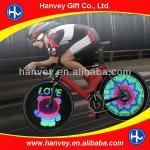 48 leds programmable led bicycle light, led bicycle wheel light, led bike light HV-BL001 led bicycle light