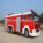 6000L Water 2000L Foam Fire Fighting Truck For Sale ZZ1166M4616F