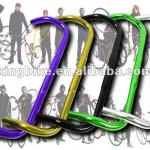 700C fixed gear bike bullhorn handlebar,many color,high quality alloy KB-700C-PT4