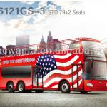 Ankai Double-Deck Bus (79+2 Seats) HFF6121GS-3