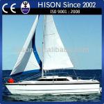 China leading PWC brand Hison vocational holiday sailboat sailboat