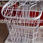 durable steel bicycle basket with lid HNJ-D-8609