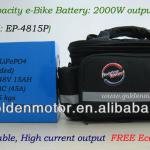 Ebike /Lithium /LifePO/,Most reliable ,Wide application ,Large capacity ,Lithium battery LFP 48V/15AH (3A charger) with chargers