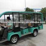 Electric Shuttle Bus for sale in tourist sightseeing HWT11