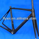 Full Carbon UD Matt Matte 700C Road Bike BSA Frame Fork FLX-FR-321 FLX-FR-322