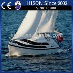 Hison factory promotion competitive low maintenance cabin boat sailboat