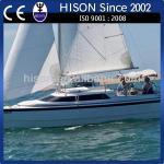 Hison manufacturing brand new play factory house boat sailboat