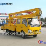 hydraulic ladder truck safety aerial truck ISUZU brand NKR77LL
