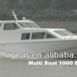 Multi Boat BY1000-passenger patrol fishng sport party boat