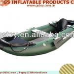 PVC single inflateable fishing kayaks for sale EN71 approved GSB-C36