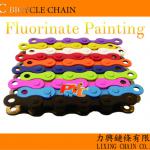 PYC chain-Fluorinate Painting-colored bike chains Colored chain