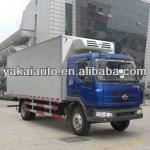 refrigerated truck for frozen food transport