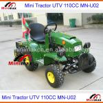 single cylinder, air-cooling,4-stroke,9.1:1 UTV Mini Farmer Tractor MN-U02 110cc