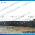 Steel deck barge