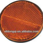 trailer round plastic reflector TQ202